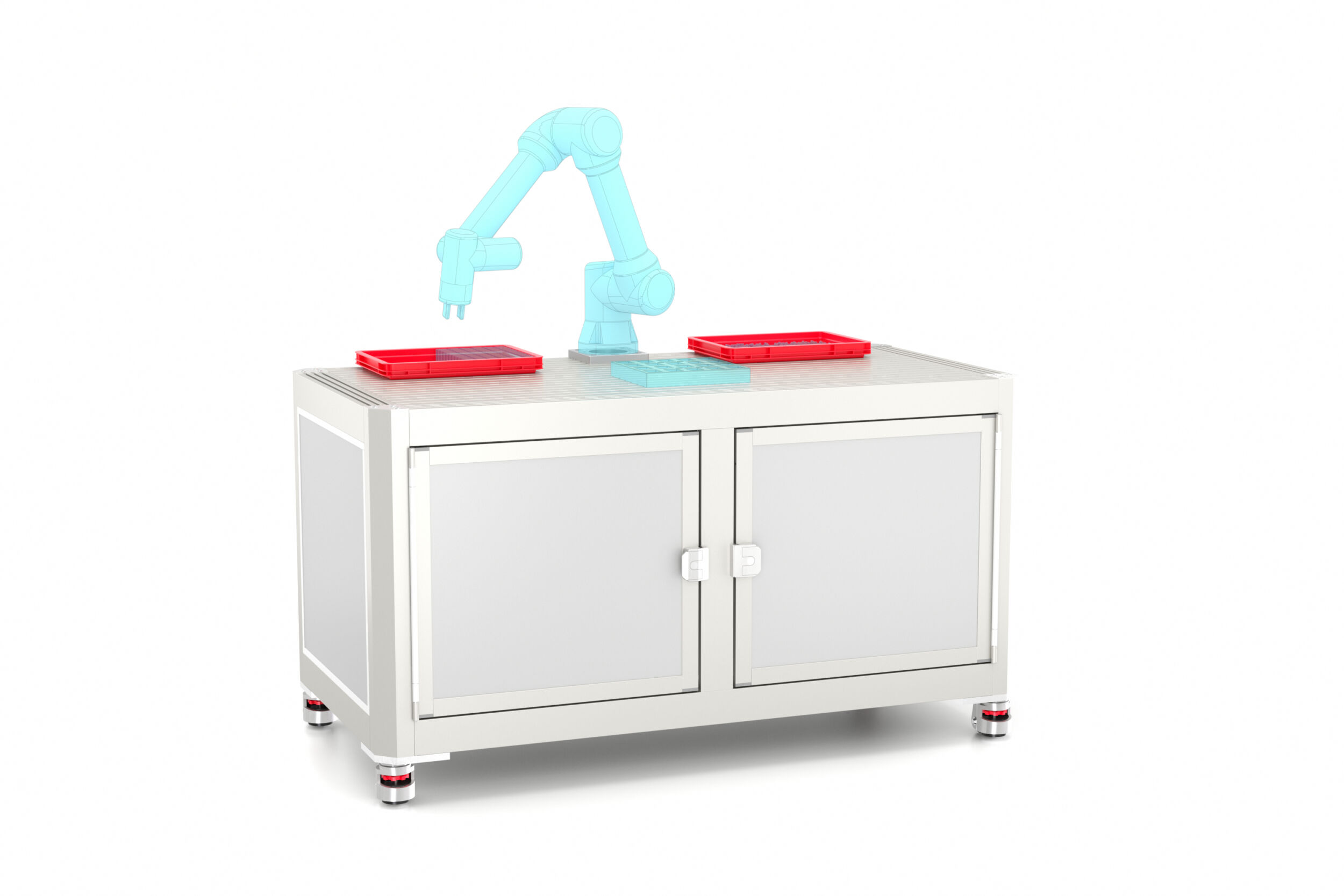 Unterbauten für Cobots