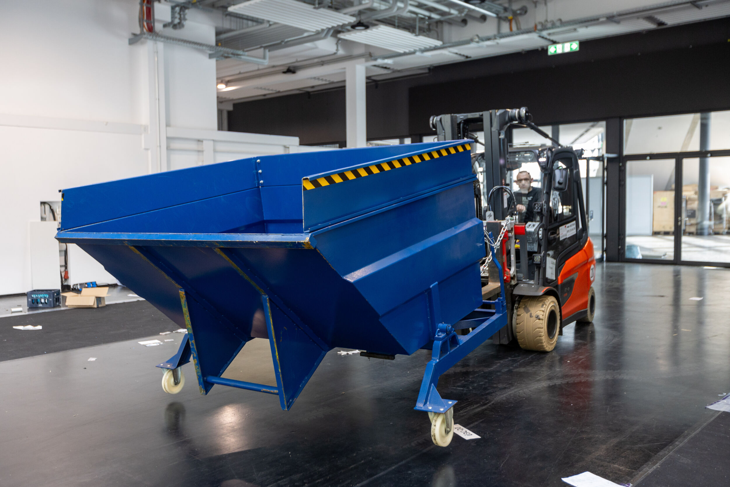 Behälter für Messe Recycling
