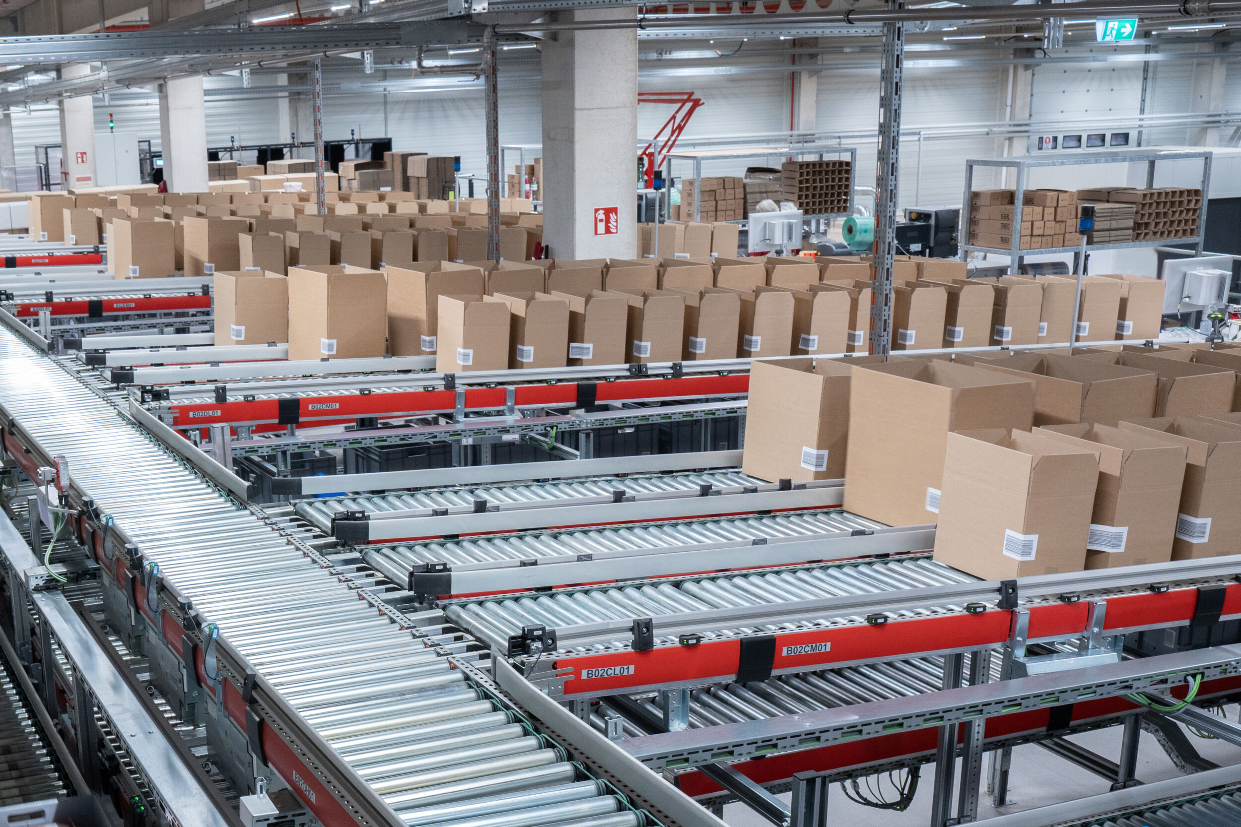 Ressourcenschonende Versandlogistik
