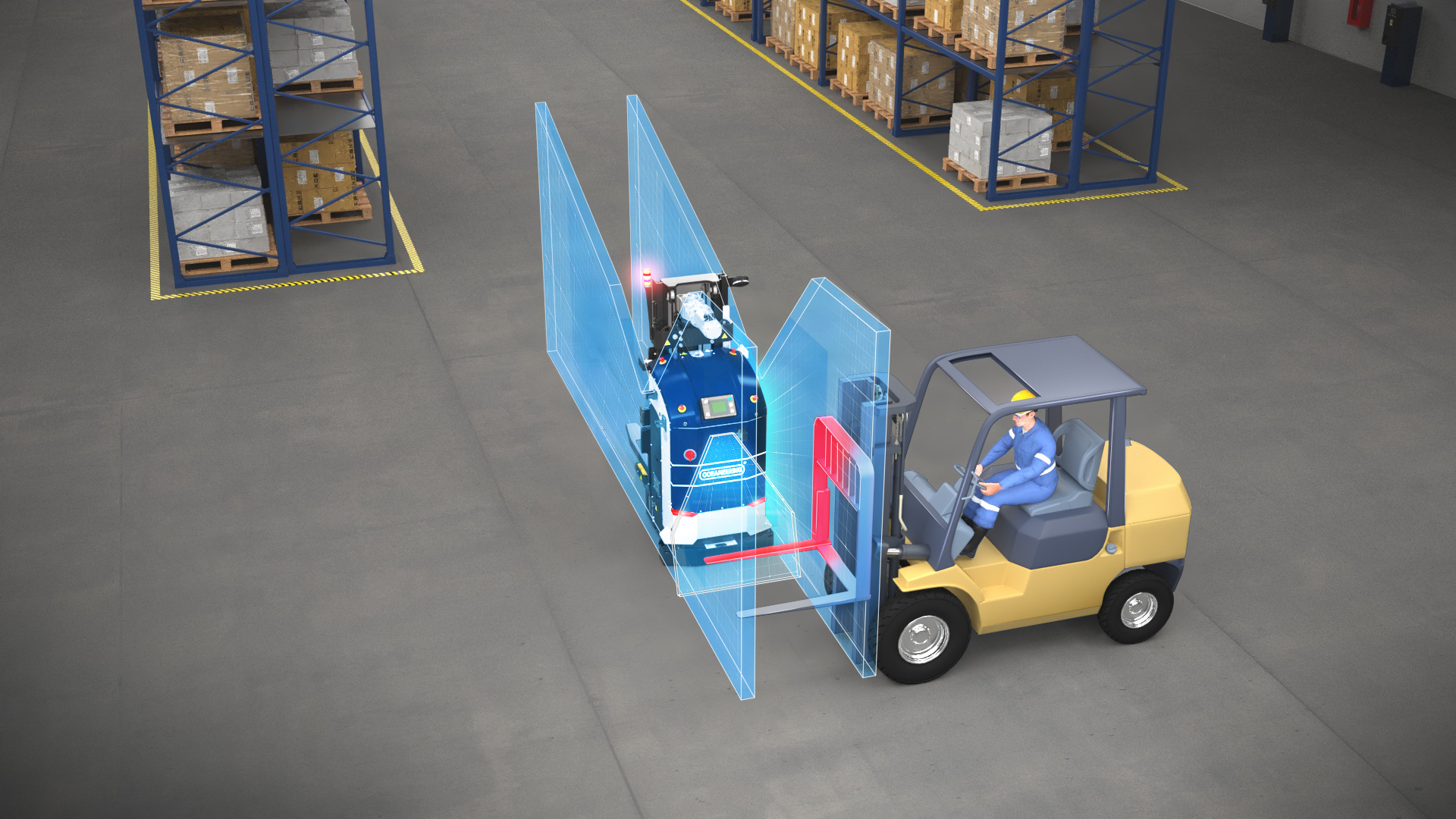 Autonome Funktionen für intelligenten und effizienten Materialumschlag