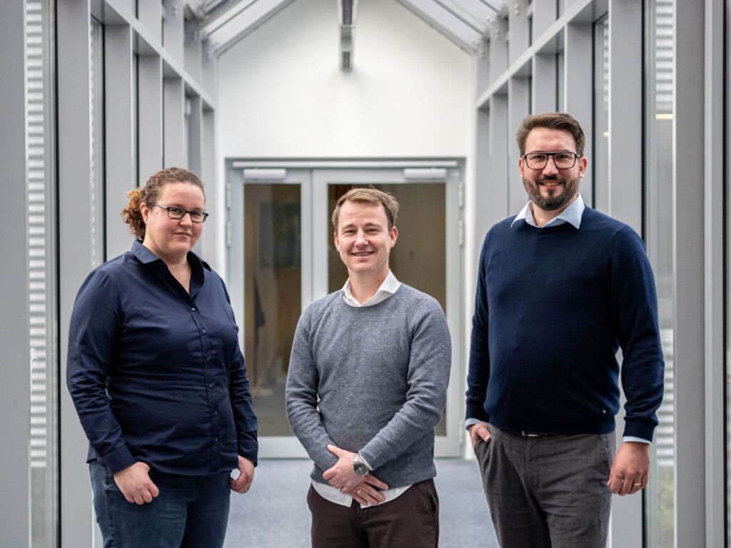 Jessica Manthe, Christoph Rehra und Roman Focke (v.l.n.r.).