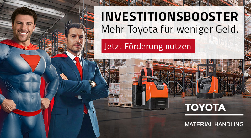Investitionsbooster: Mehr Toyota für weniger Geld!