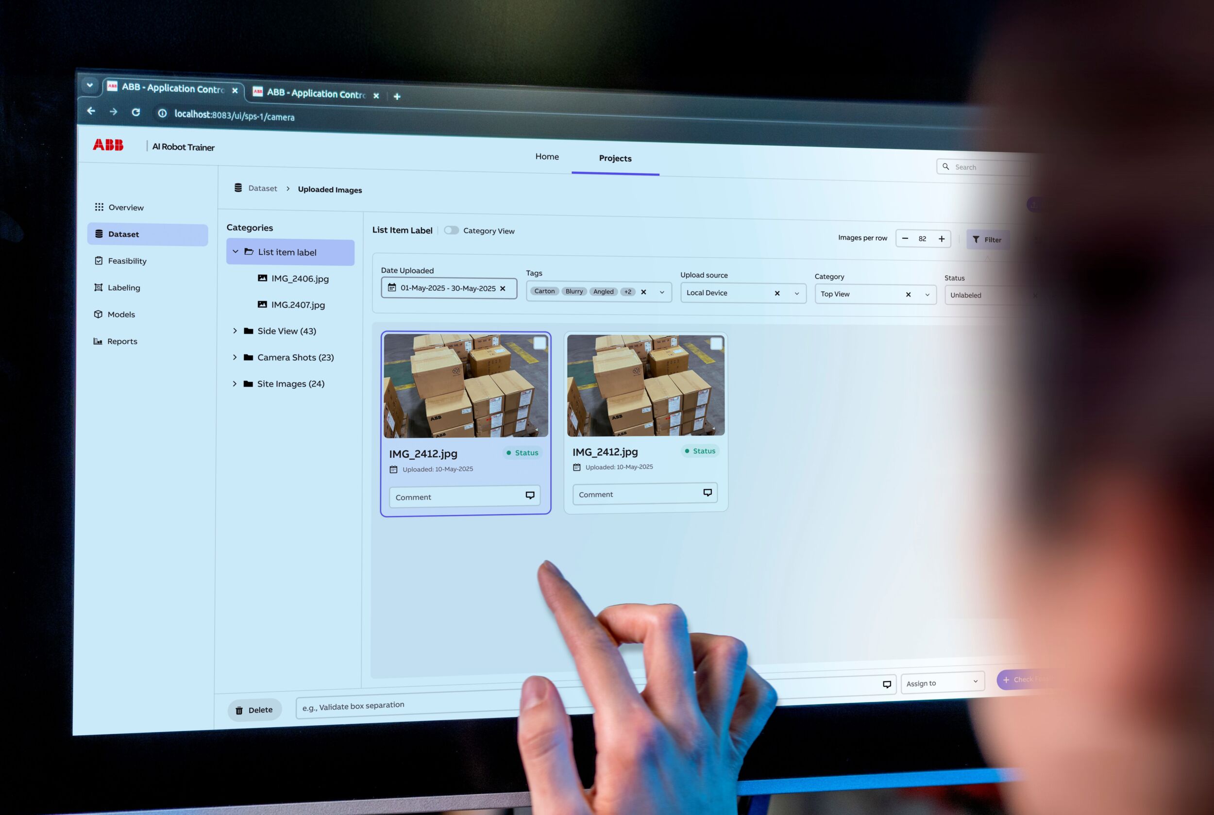 Vision-KI integriert