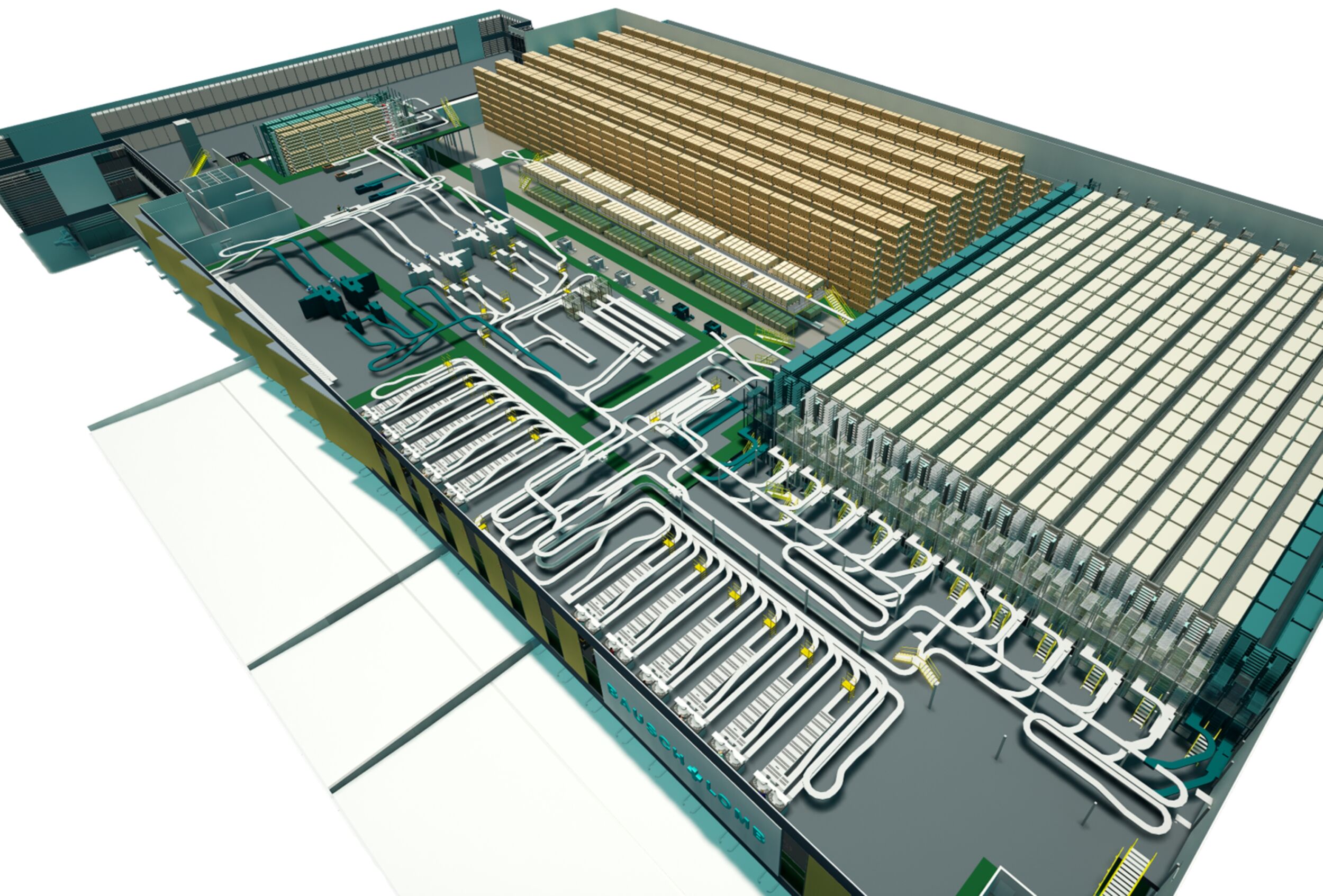 Hochautomatisiertes Fulfillment Center