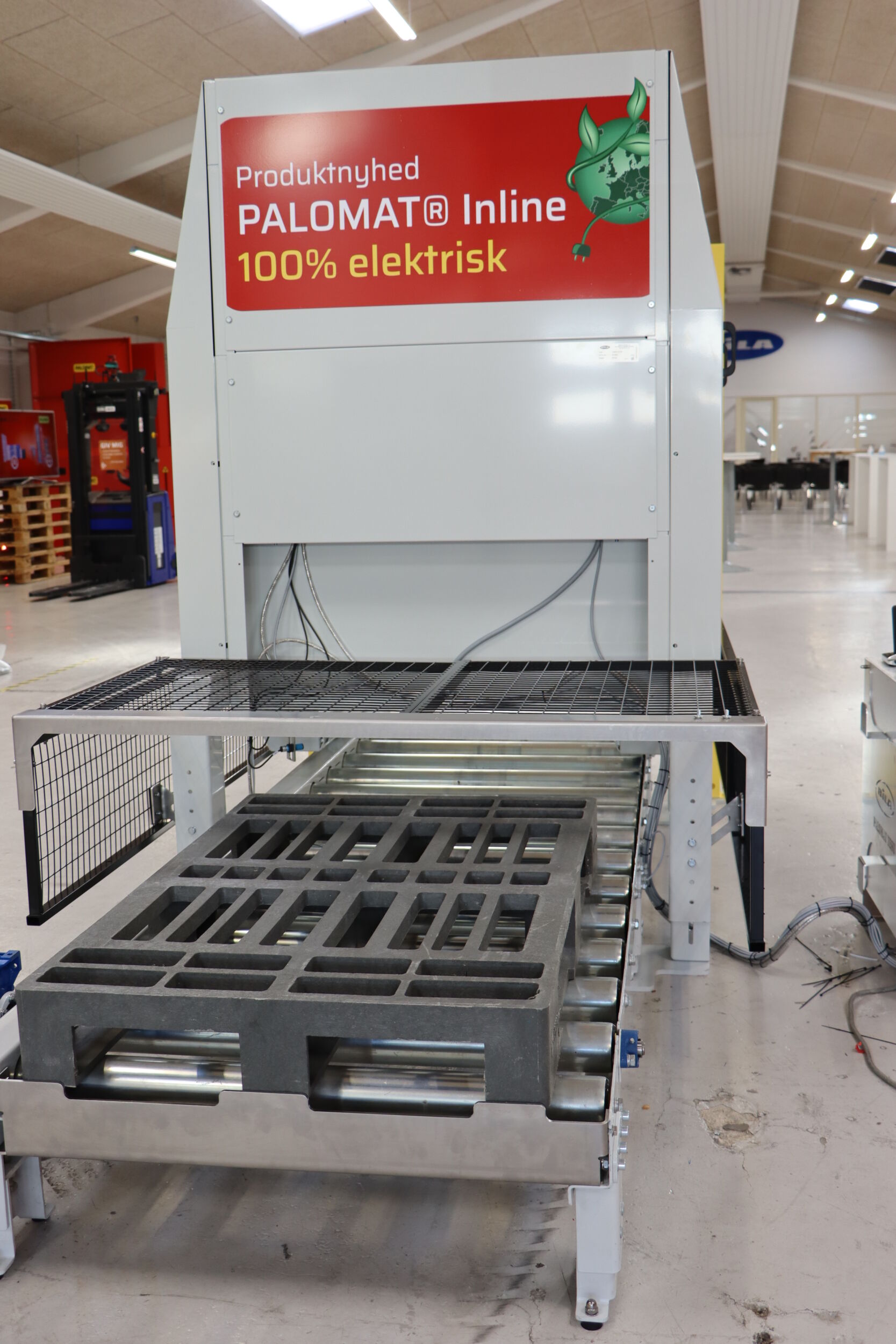 Weniger Energieverbrauch mit automatisierter Palettenhandhabung