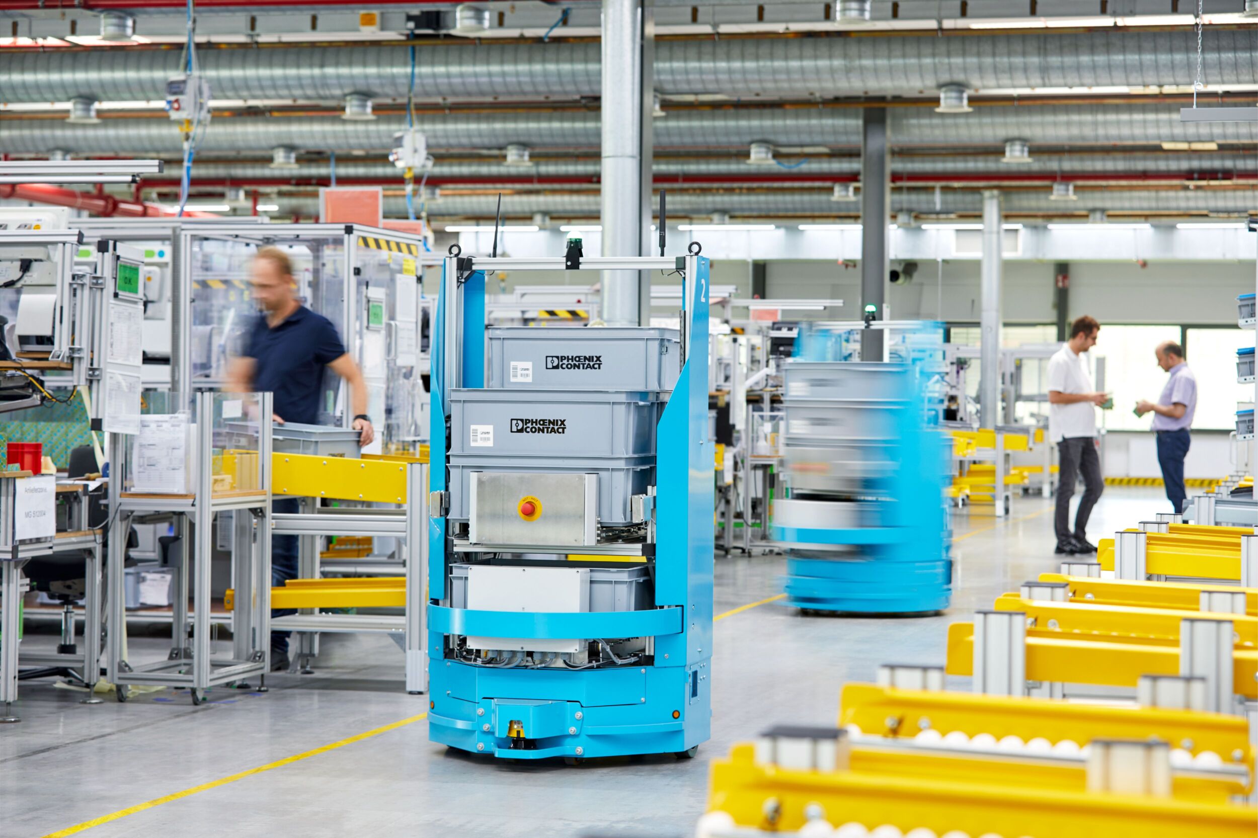 WLAN 6/WLAN 6E bieten entscheidende Vorteile für den Einsatz von AGV.