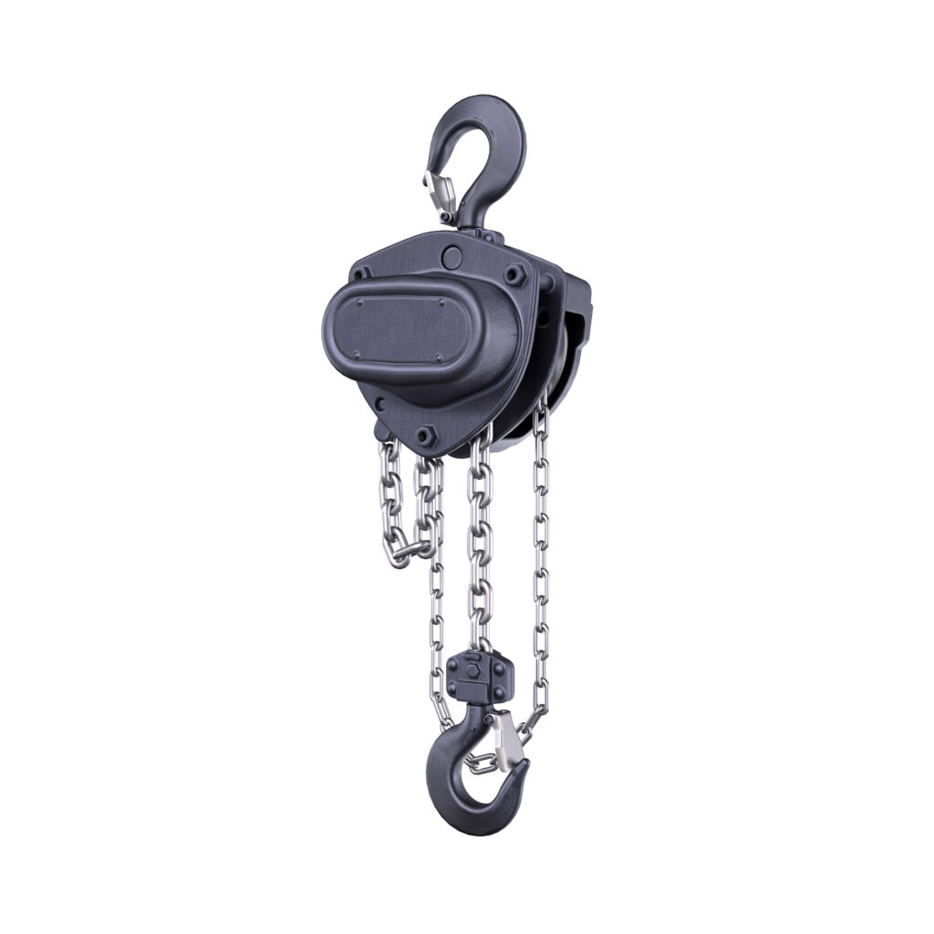 Die Hebezeugketten von RUD kommen auch in manuell sowie in motorisch angetriebenen Hebezeugen zum Einsatz.