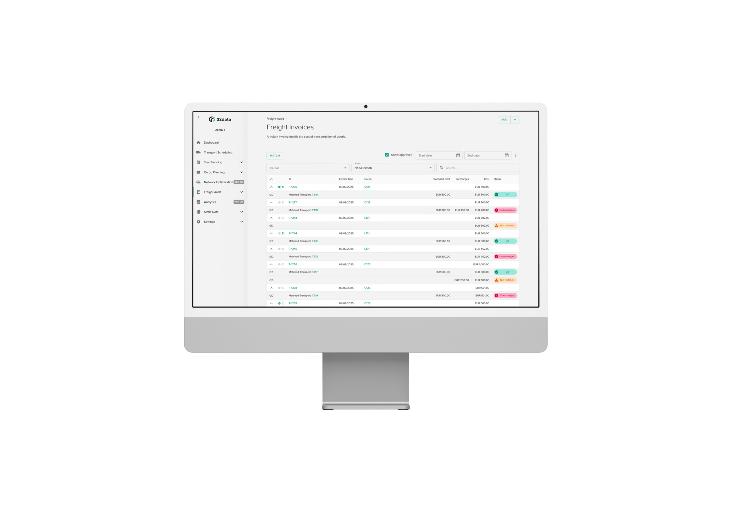 Das neue Tool 'Freight Audit AI' von S2data prüft eingehende Lieferungen automatisch hinsichtlich Produktinhalt, Stückzahlen und Frachtrechnungen.