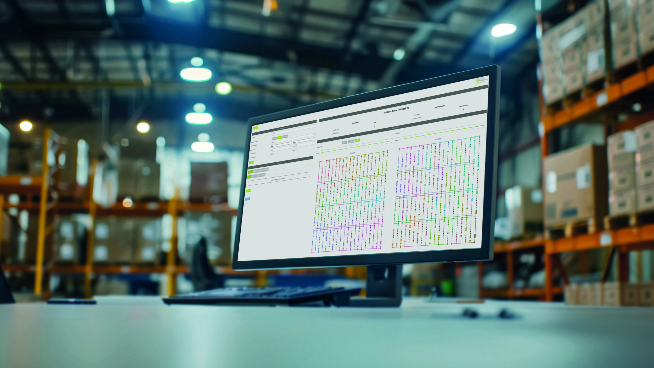 PSI Software präsentiert am Logimat-Messestand neue Entwicklungen der KI-Plattform PSIwms AI.
