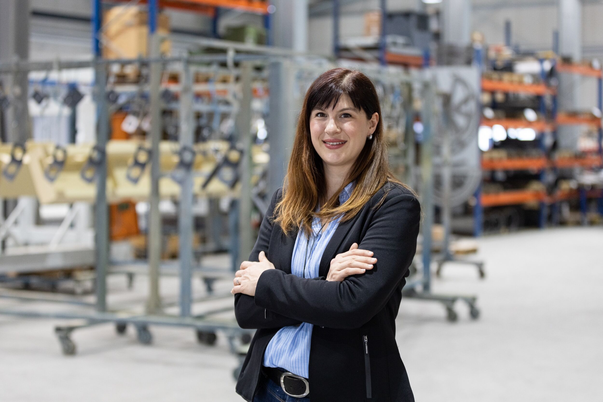 Katrin Ramsl-Späth, Geschäftsführerin von CSP: "Mit wachsender Produktivität steigt das Verkehrsaufkommen im Werk, die Stau- und Unfallgefahr nimmt zu. Damit einher geht logischerweise auch mehr Aufwand und damit höhere Kosten für die Intralogistik."