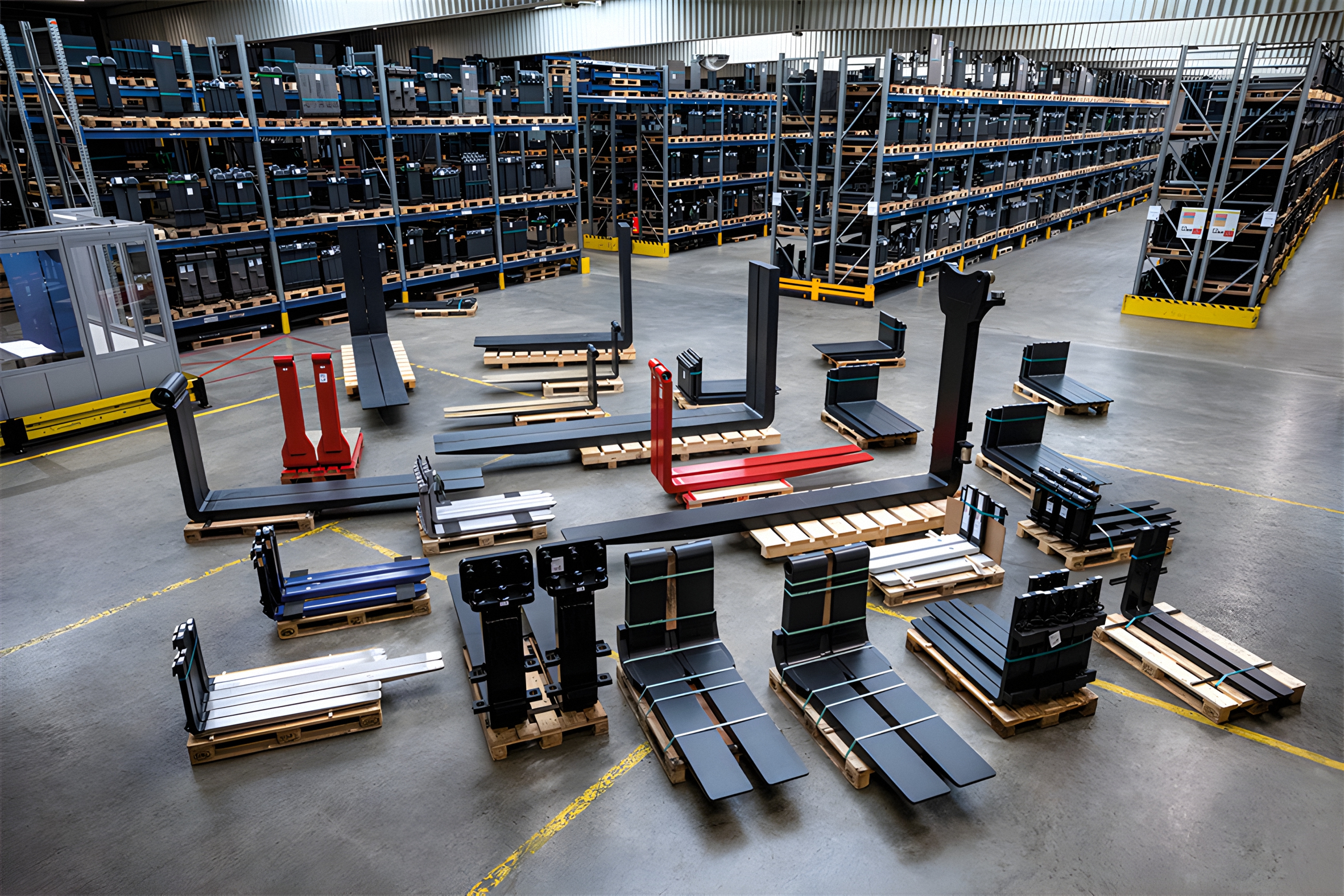 Vetter Industrie bietet eines der weltweit größten Gabelzinkenprogramme für Flurförderzeuge.