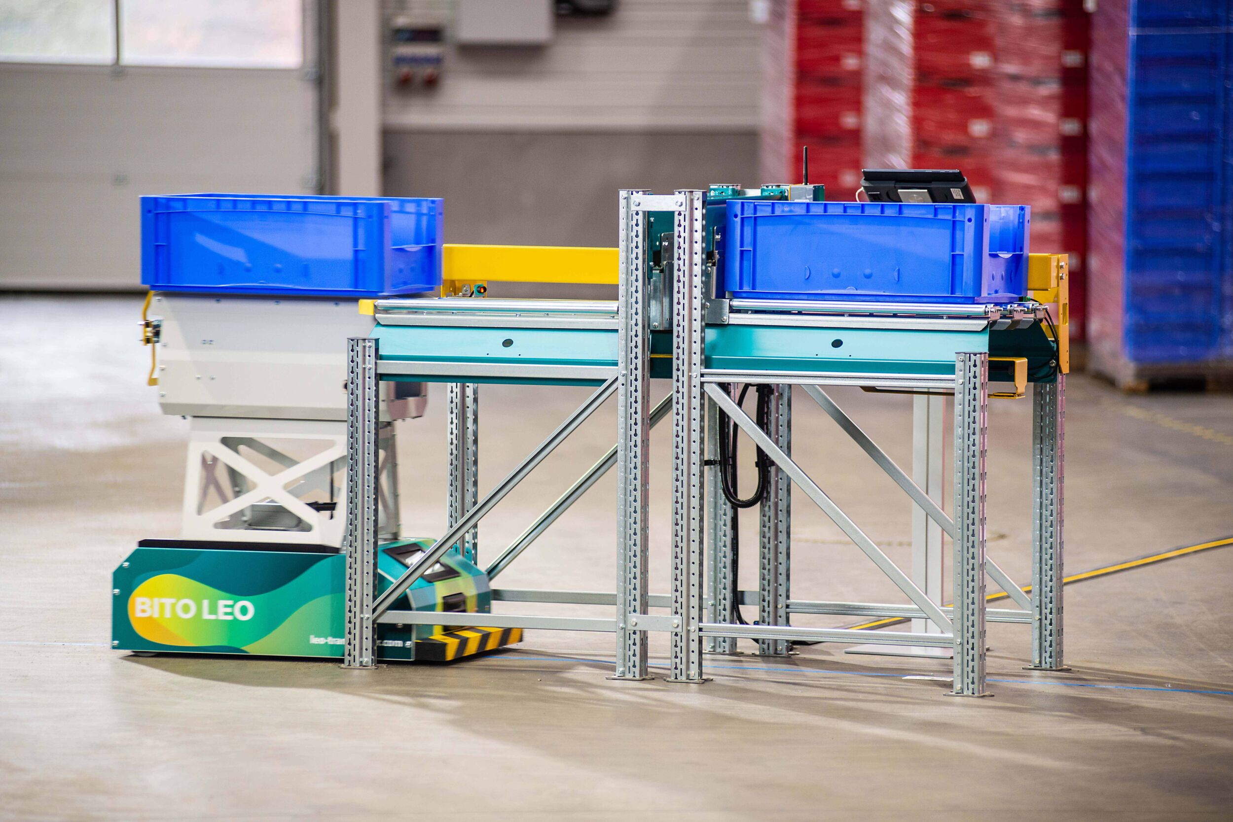 Lagerausstattung im Mietmodell