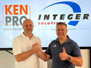 Sebastian Traut, Kenpro (l.) und Marcus Feick, Integer Solutions (r.).