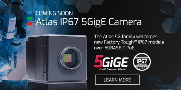 5GigE Cameras with up to 24.5MP
