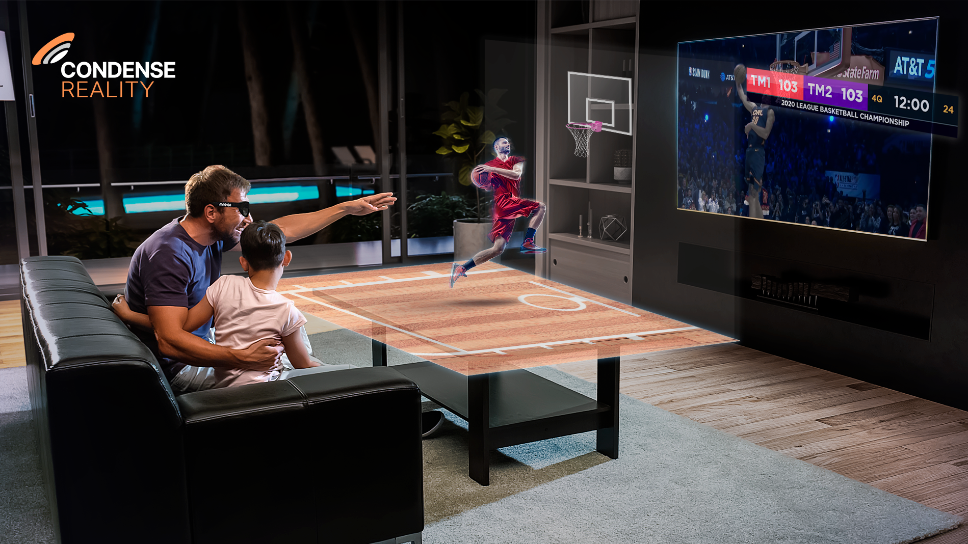 Image 1 I Condense Reality uses highspeed GigE Vision cameras from Emergent Vision Technologies to produce immersive mixed reality experiences.