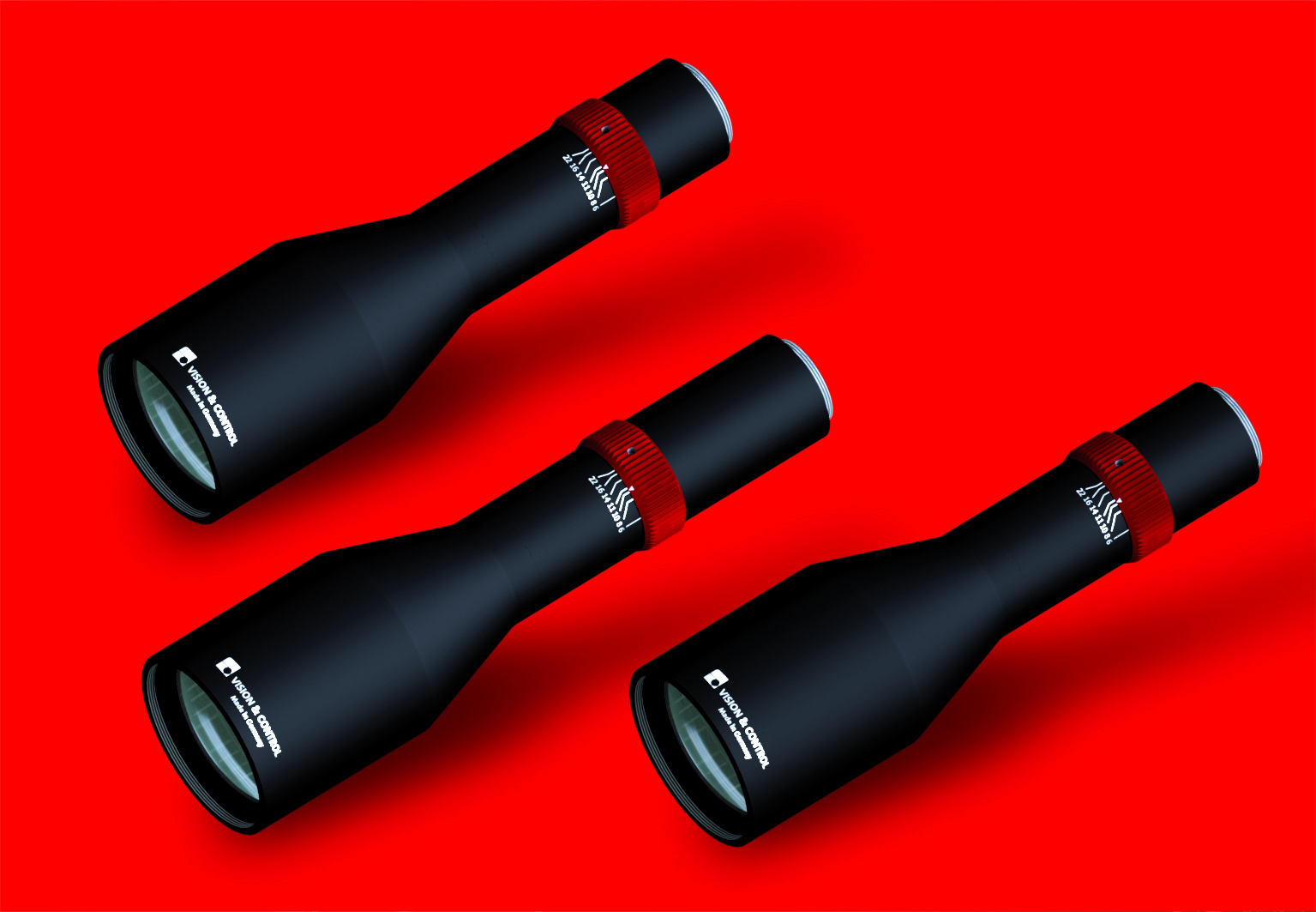 Telecentric Lenses Optimized for White LEDs