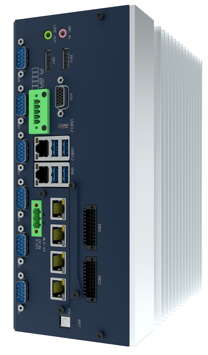 IPC with 2.5GB PoE LAN and AI Accelerator