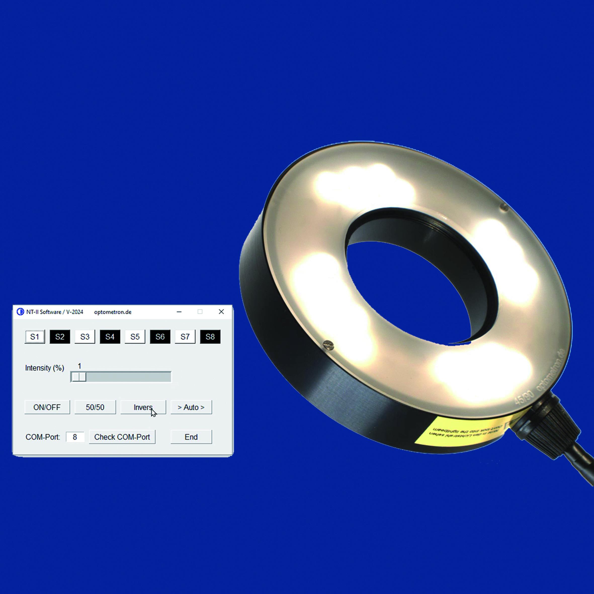 Optometron Matrix LED Ringleuchte