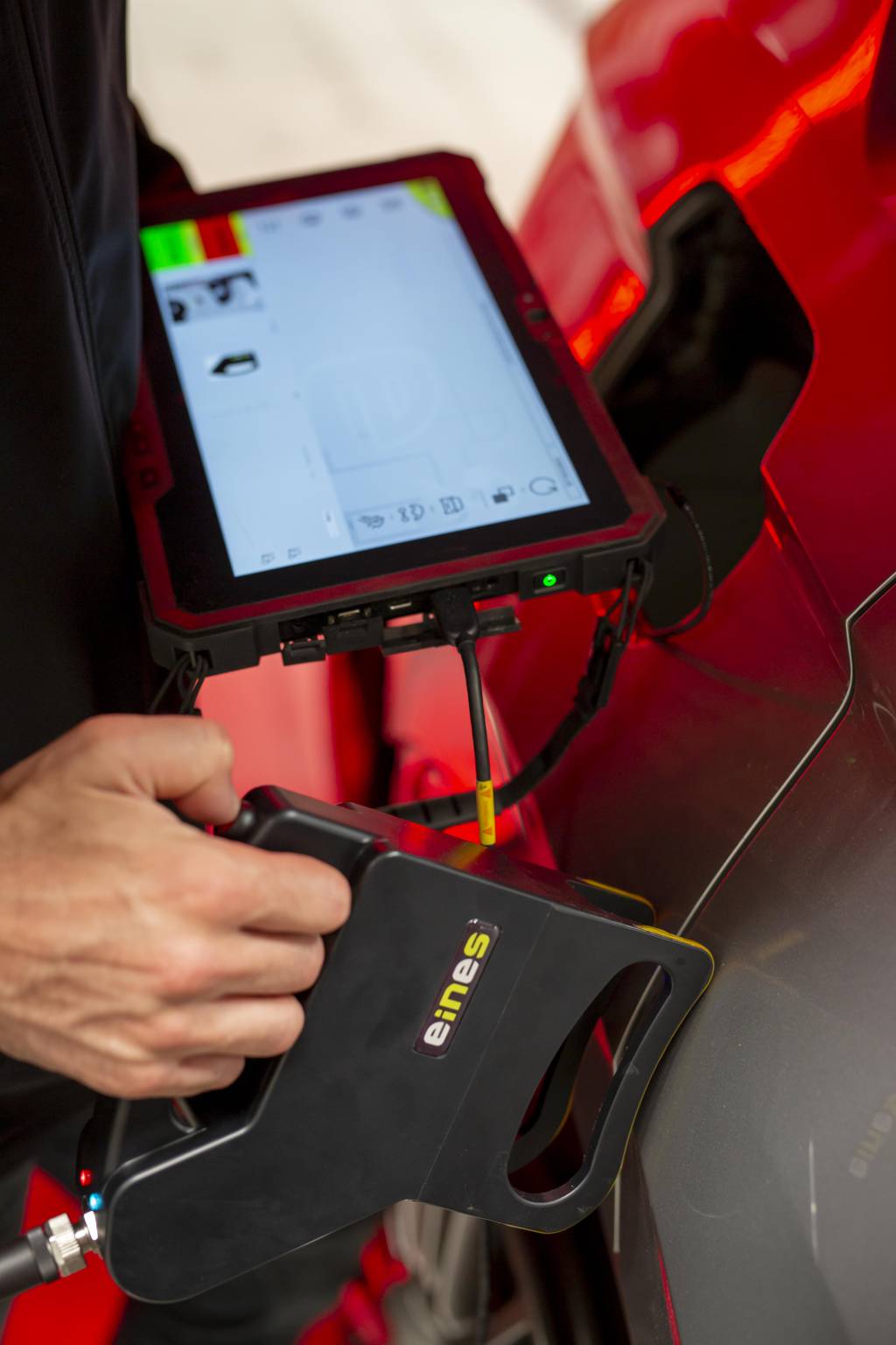 Profile Sensors for Various Colour Surfaces