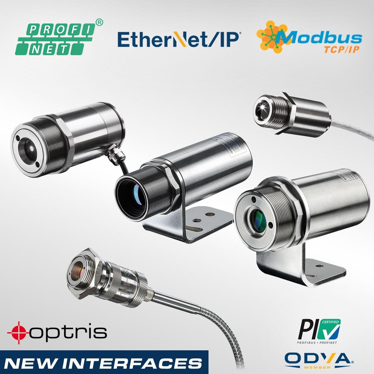 Digital Interfaces for Pyrometers & IR Cameras