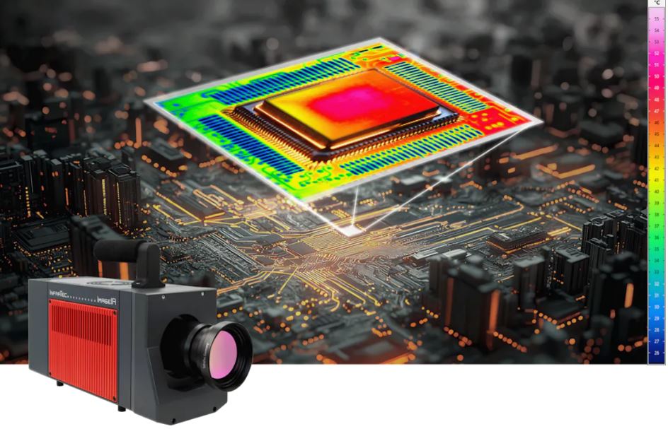 Dank einer Vollbildrate von bis zu 140Hz lassen sich mit der ImageIR 12300 sowohl dynamische Prozesse als auch schnelle Temperaturänderungen in einem Bereich von -40 bis 1.700°C untersuchen.