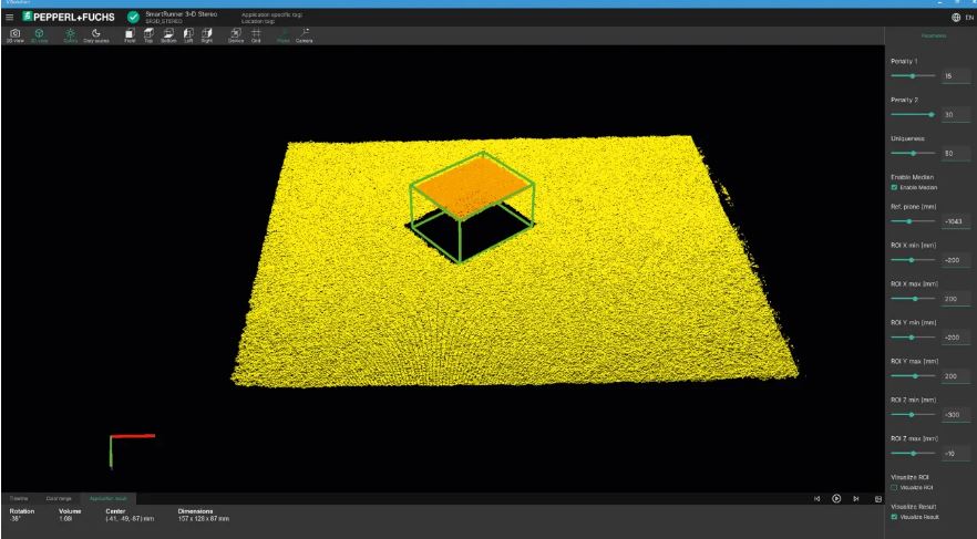 3D Object Information up to 2.5m/s