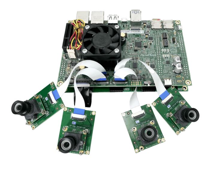 MIPI Cameras for RZ/V2H Evaluation Kit
