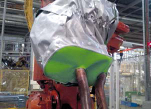 Modulare, geschlossene Schutzhüllen für Punktschweißzangen 2 PresseMitteilung ASP Automatica Juni2016