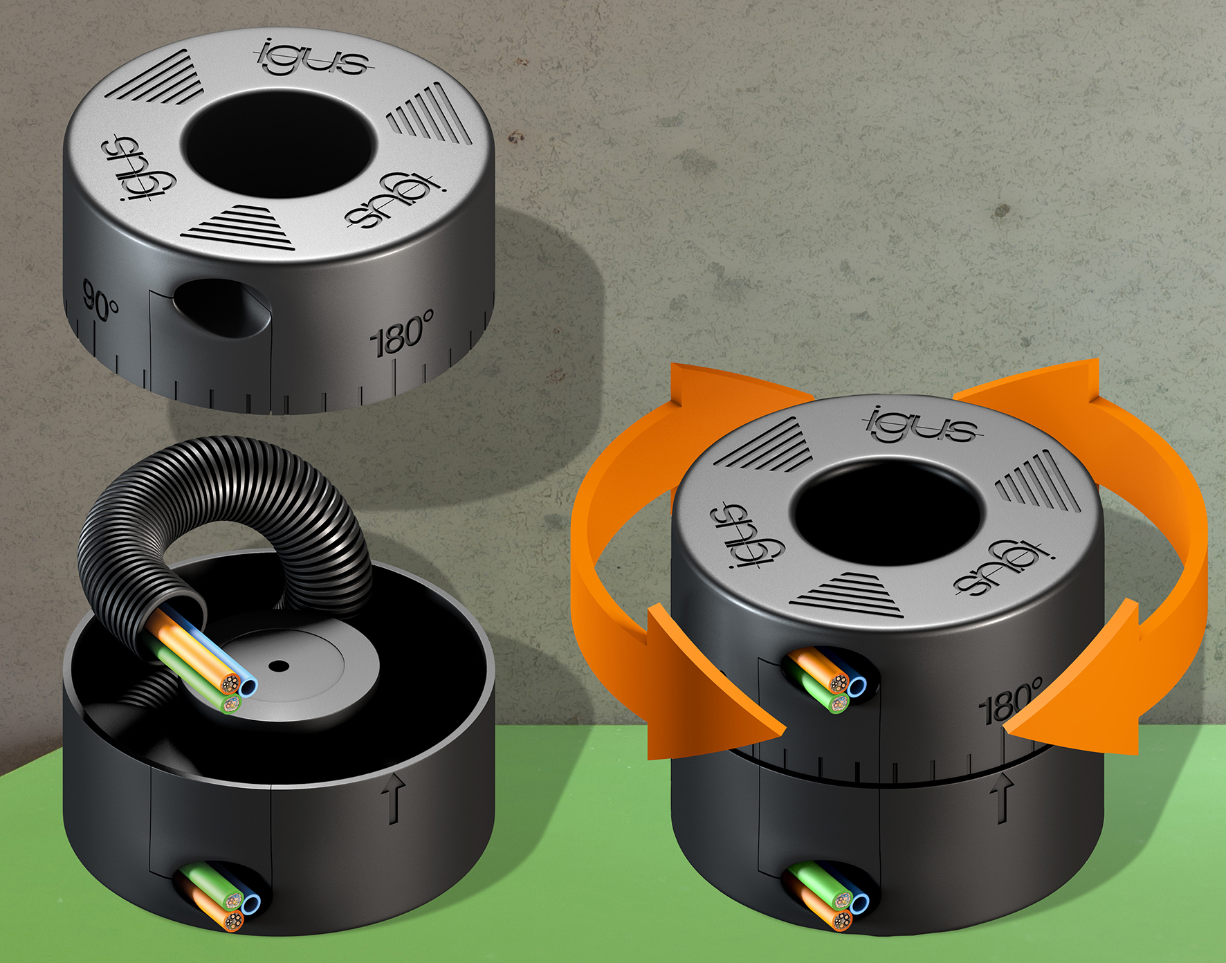 Kompaktes Drehmodul für Rotationen auf engstem Raum 2 120549 PM5216 1