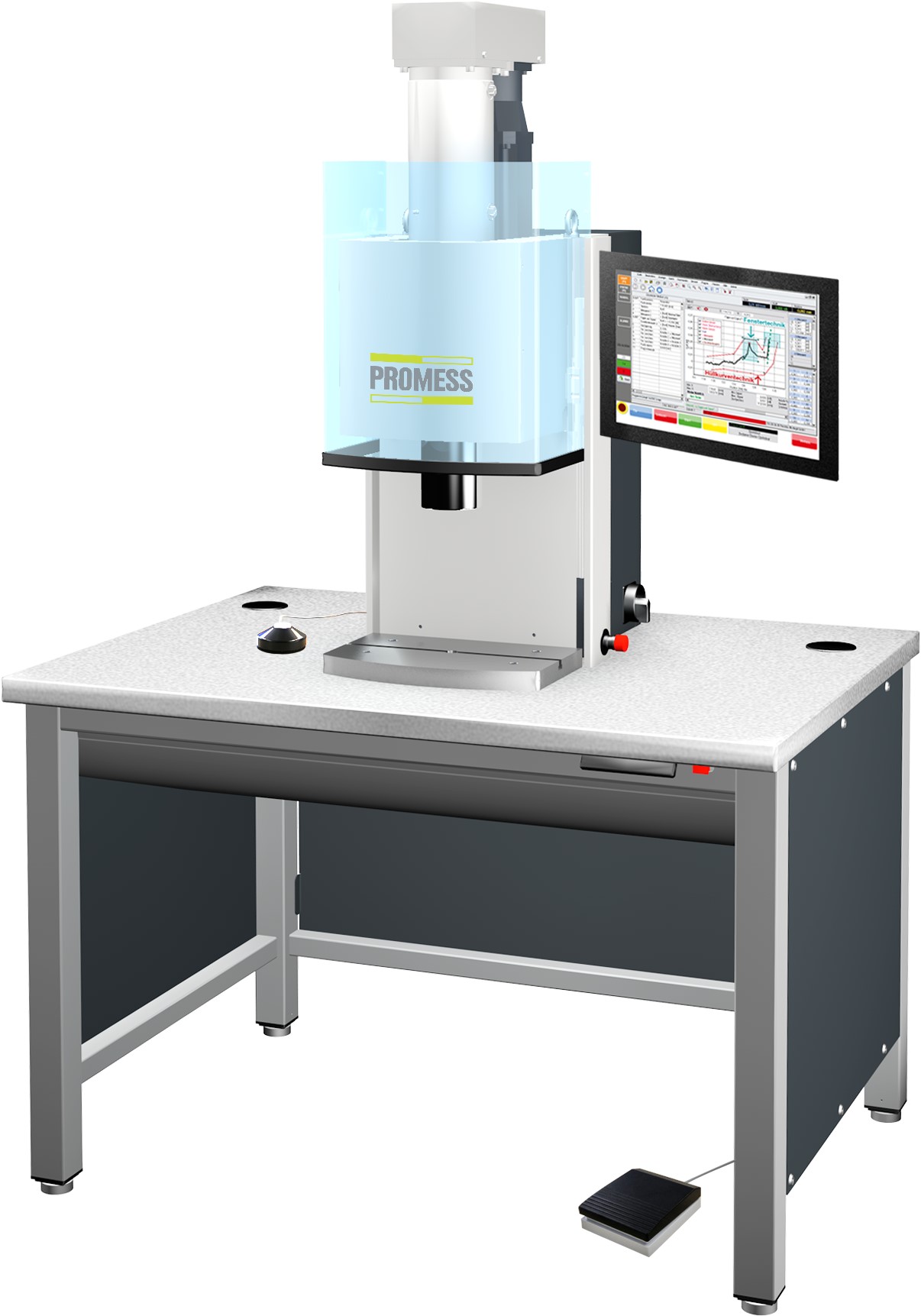 Handarbeitsplatz zur schlüsselfertigen Inbetriebnahme 8 121103 RUPNL4 Promess