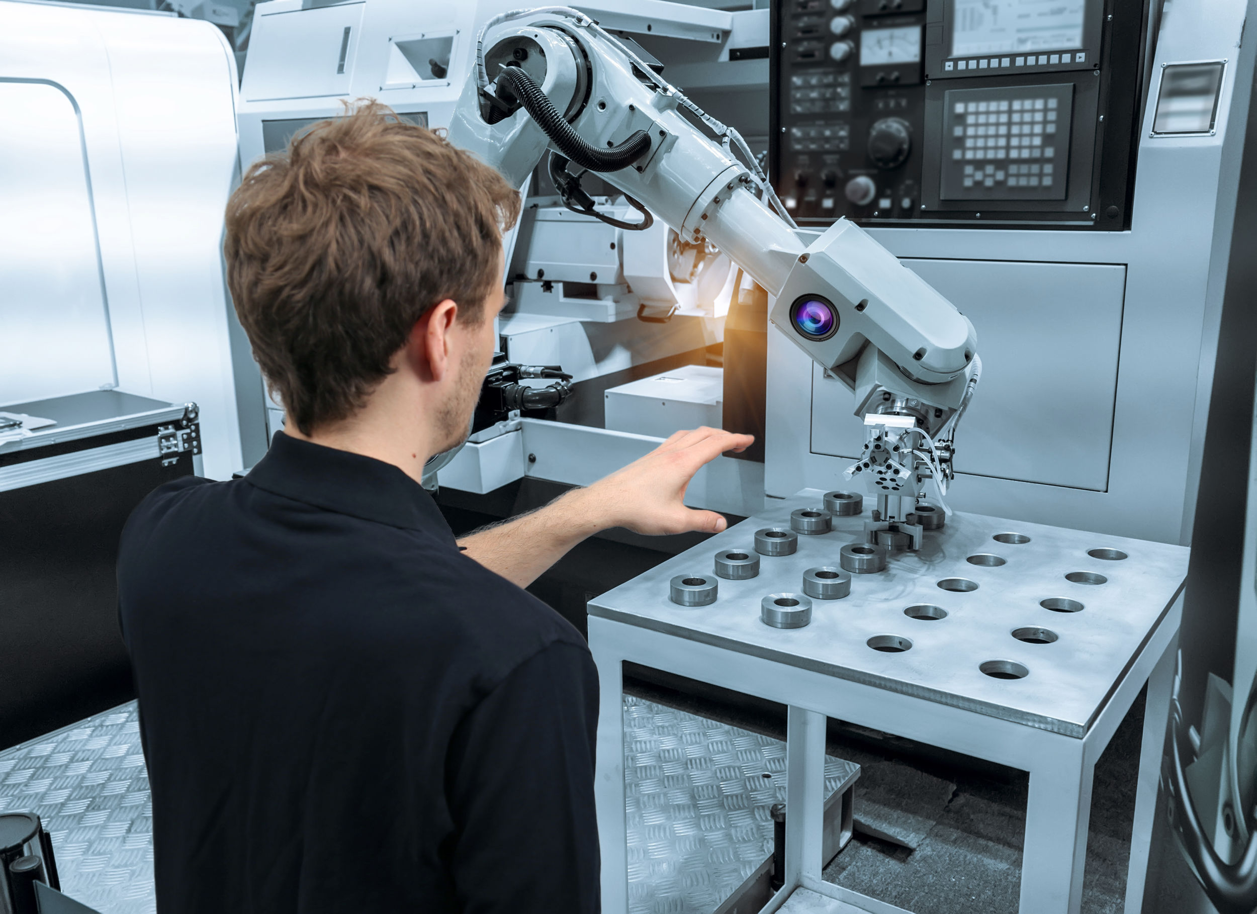 Gestensteuerung für die Roboter/Mensch-Kommunikation 10 Bild 1 3