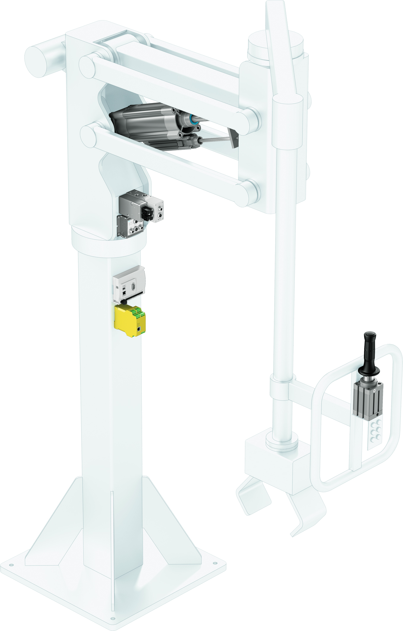 Servopneumatischer Balancer mit Gewichtserkennung 10 web 140031 Balancer