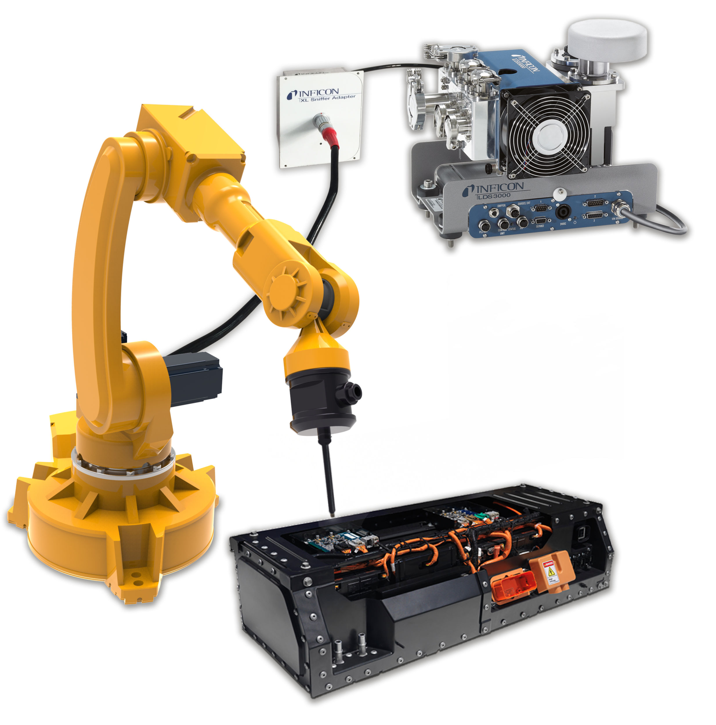 web 142409 Robot sniffing battery pack LDS3000