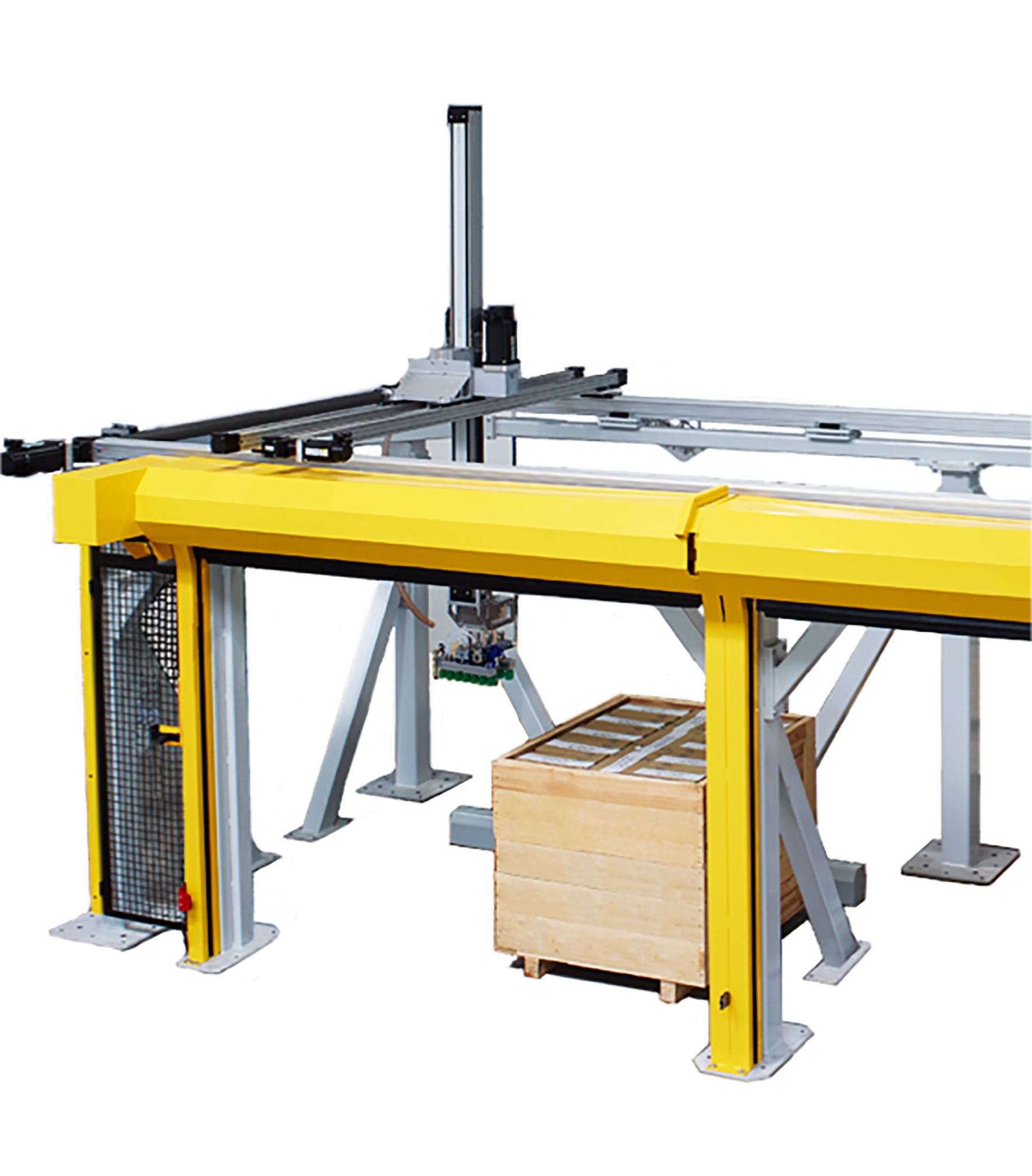 Systemlösung in Wareneingang und Versand 2 web 144395 Bild zu AMI Flexibel palettieren