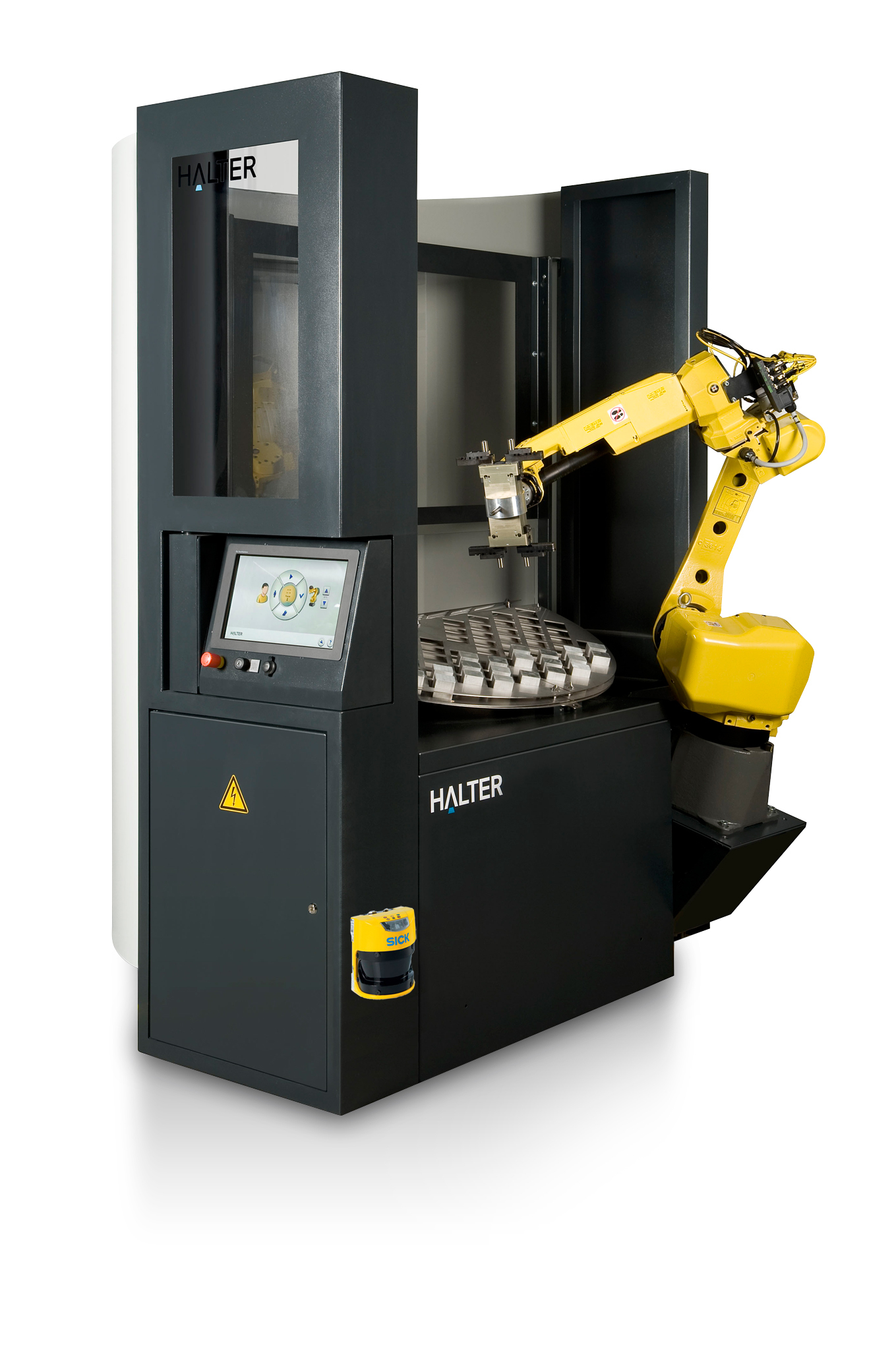 Beladeroboter mit einfacher Bedienung 9 web 147164 HALTER CNC Robot Uni