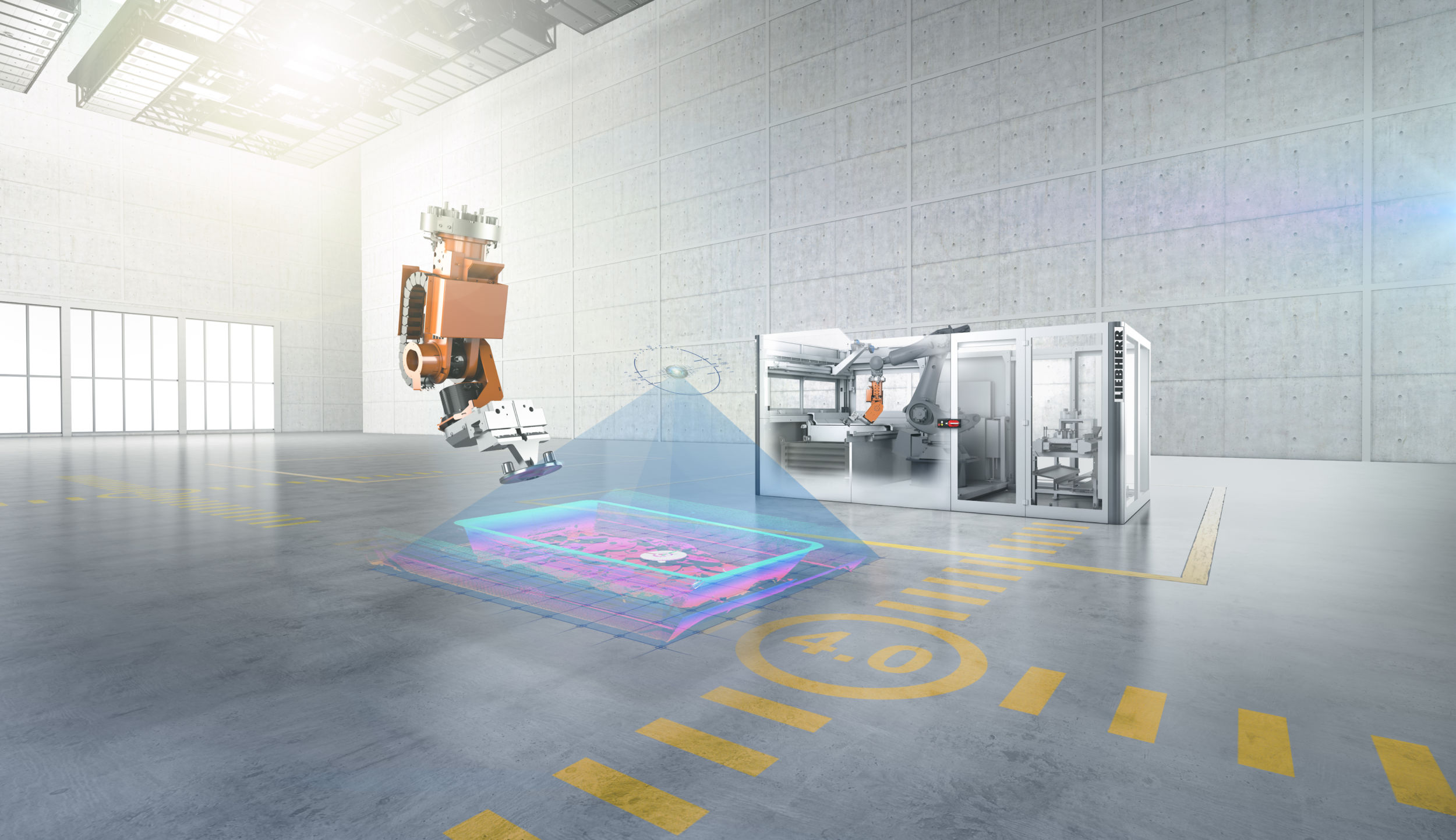 Werkstück-Handling in 3D 7 web 150895 liebherr bin picking with 3d