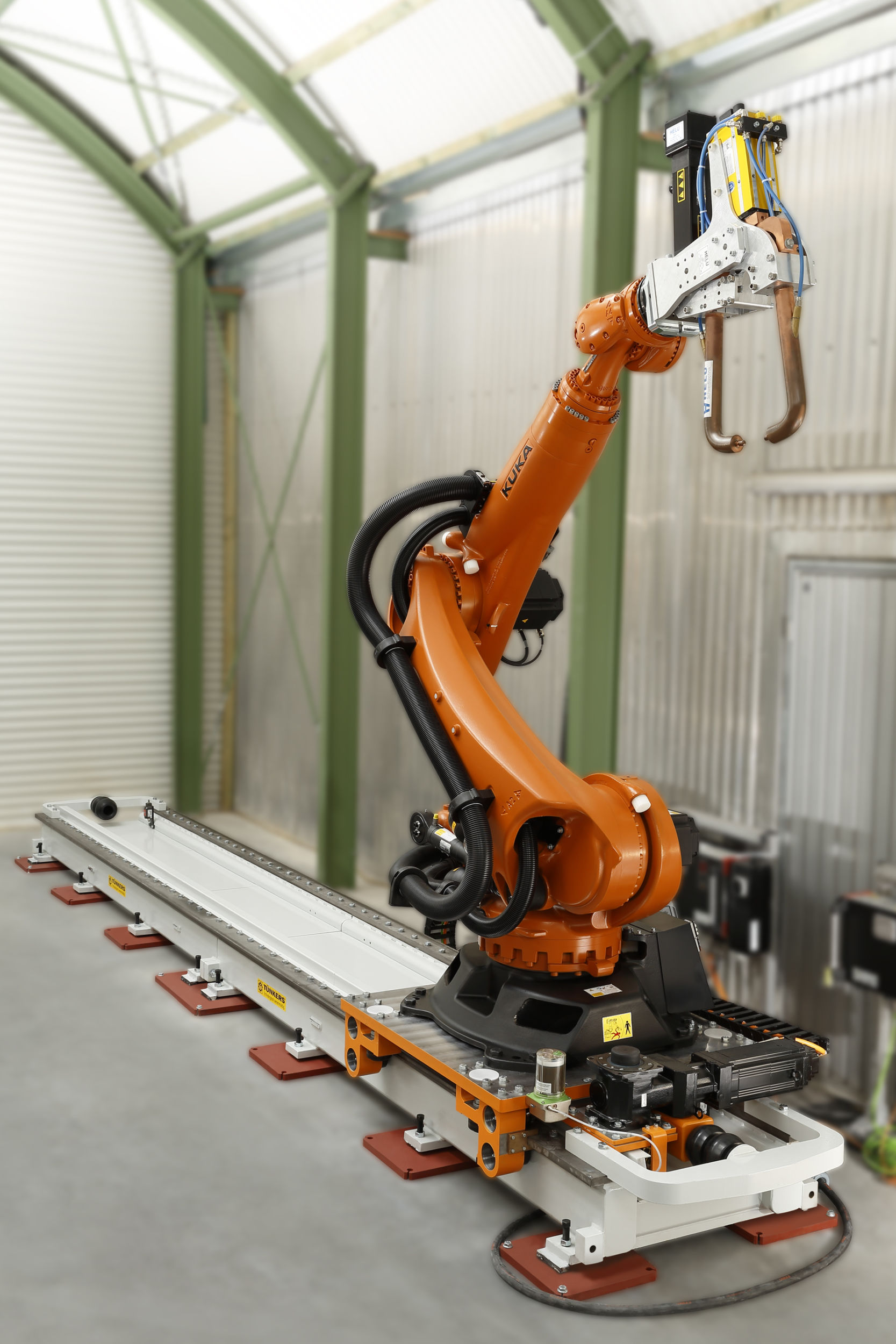 Präzise Lösung für Roboter-Linearverfahrachsen 2 152764 siebte Achse