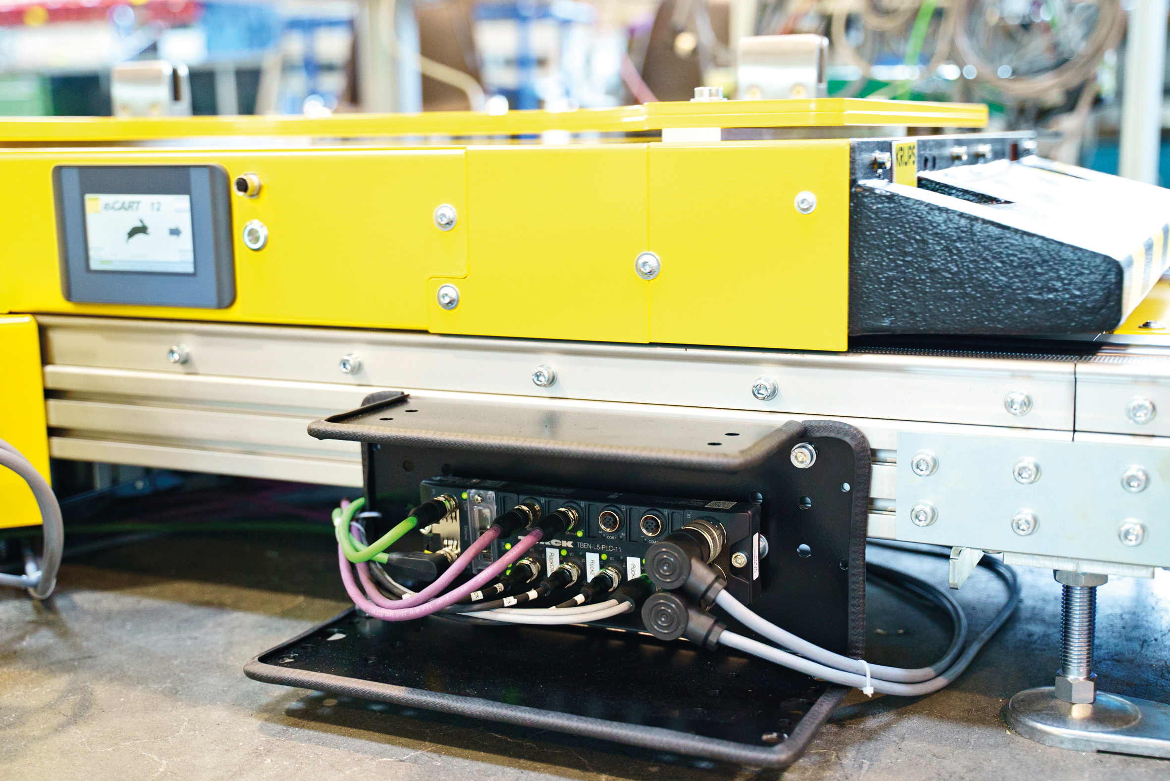 Fördersystem mit multibusfähiger SPS 10 web 161321 Krups 2