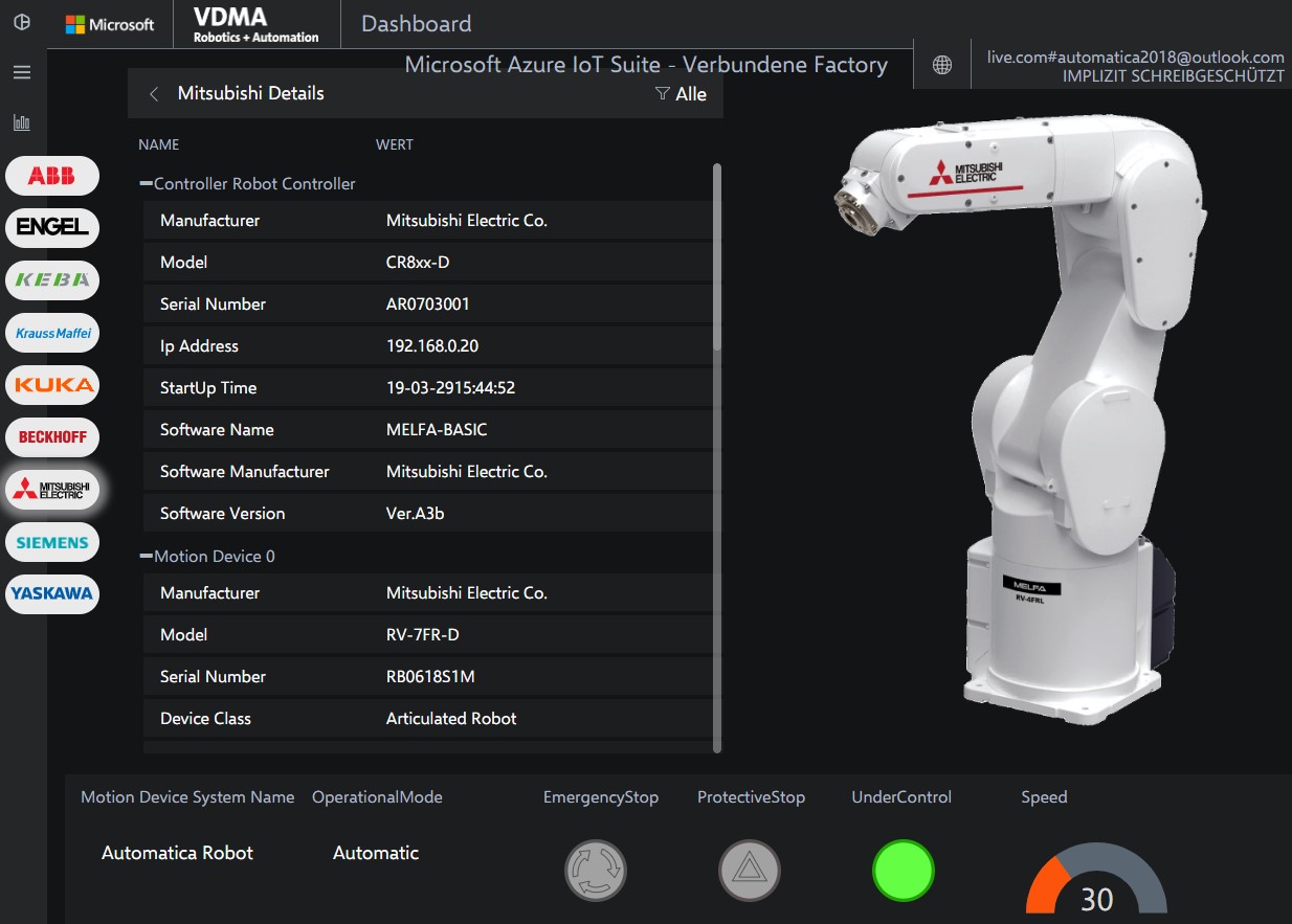 168175 OPC Robotics Demonstrator 1567513072364