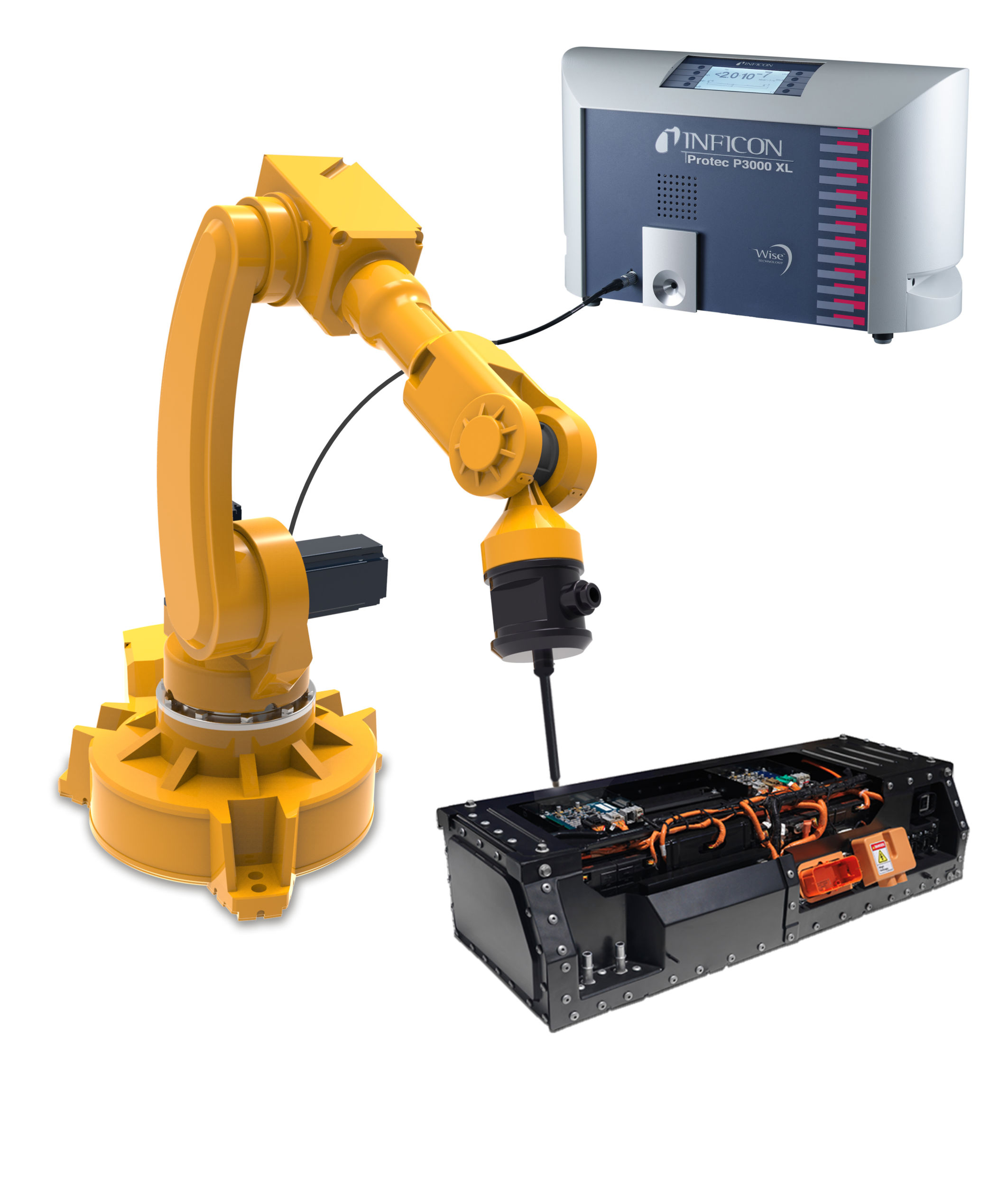 web 167176 Robot sniffing battery pack with Protec P3000XL