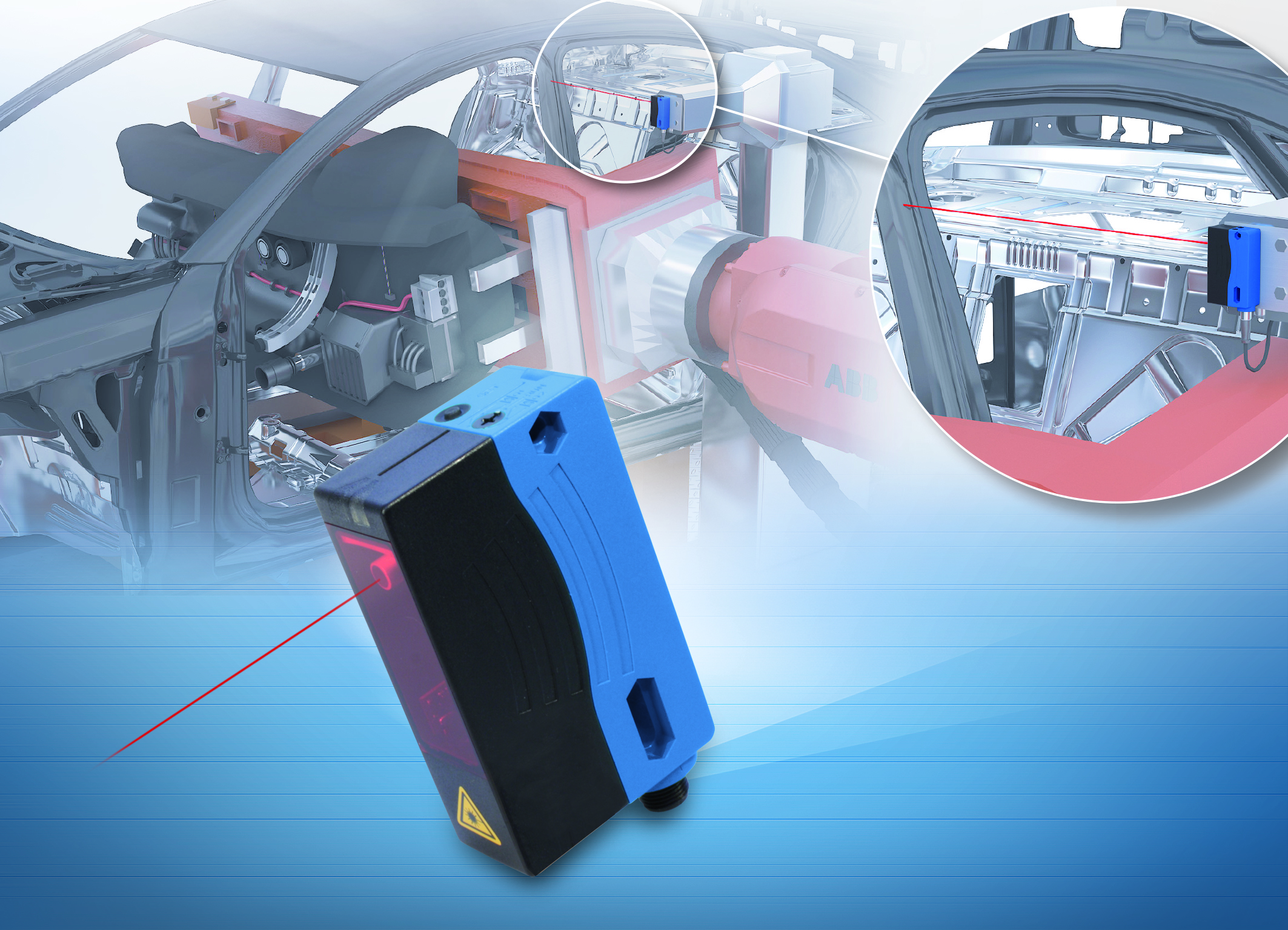 Roboterpositionierung mit Laserdistanzsensoren 9 web 182609 PR477 optoNCDT ILR 103x LC1 A336 Ab 20200427071650