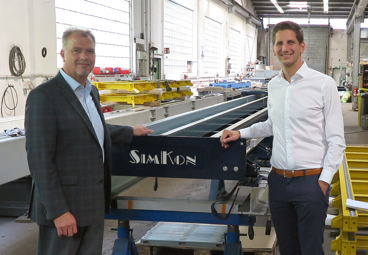 Vansichen übernimmt SimKon 7 187673 Gunter Ziel und Pieter Vansichen 1