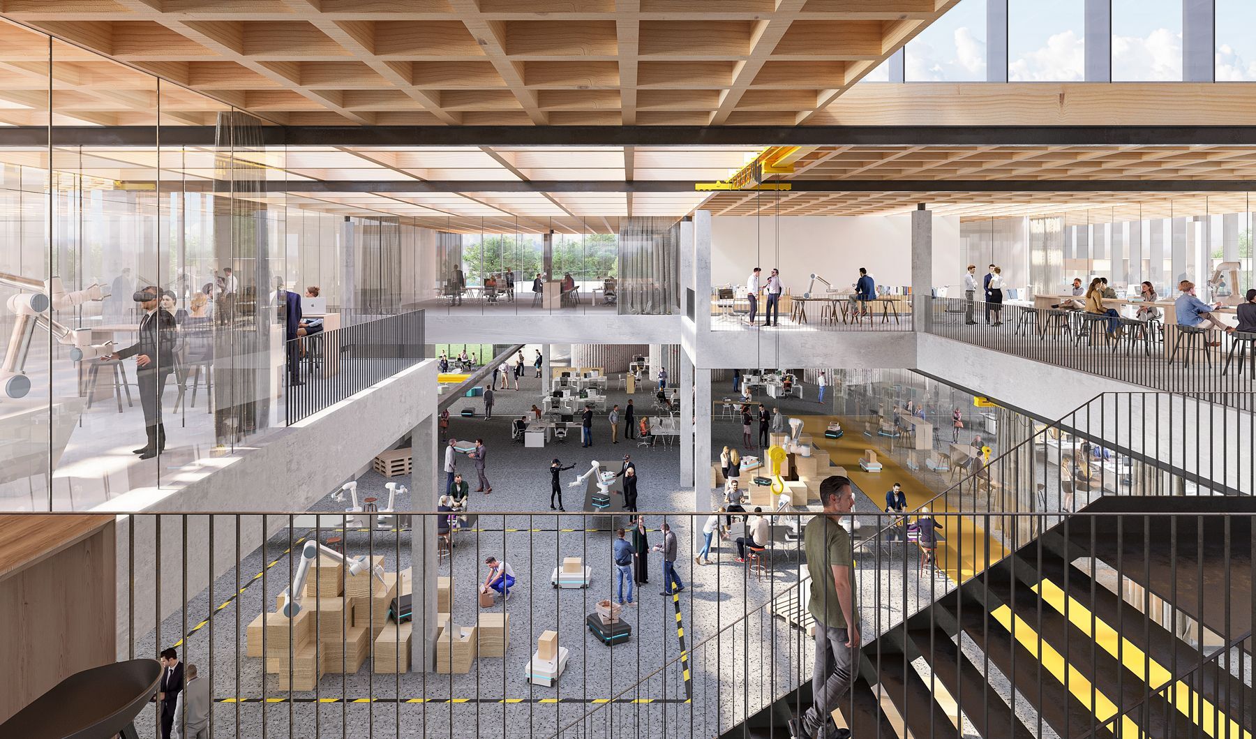 75% mehr Umsatz: Universal Robots auf Wachstumskurs 3 web 218481 Universal Robots Headquarter Odense Interior