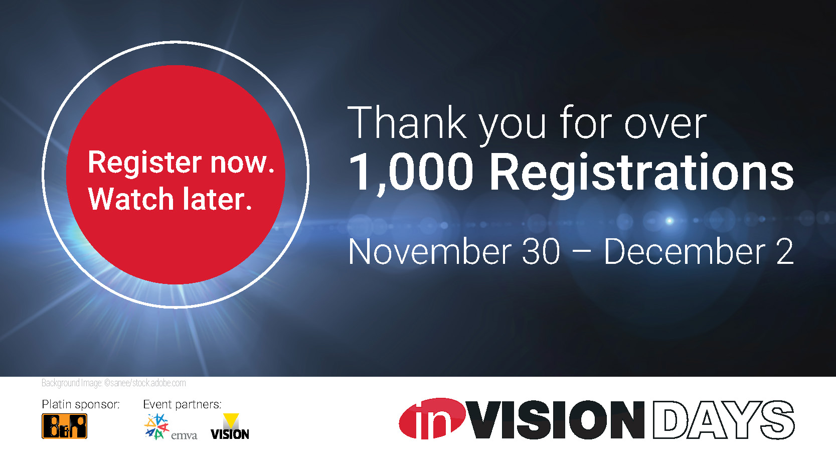 Über 1.000 Anmeldungen für die inVISION Days - ROBOTIK UND PRODUKTION