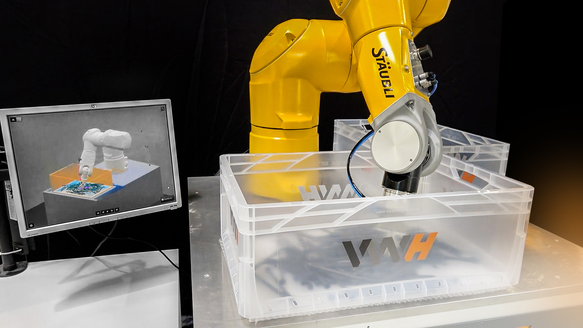 3D-Kamerasysteme für Bin Picking 10 web 219814 Bin Picking Versuchsaufbau