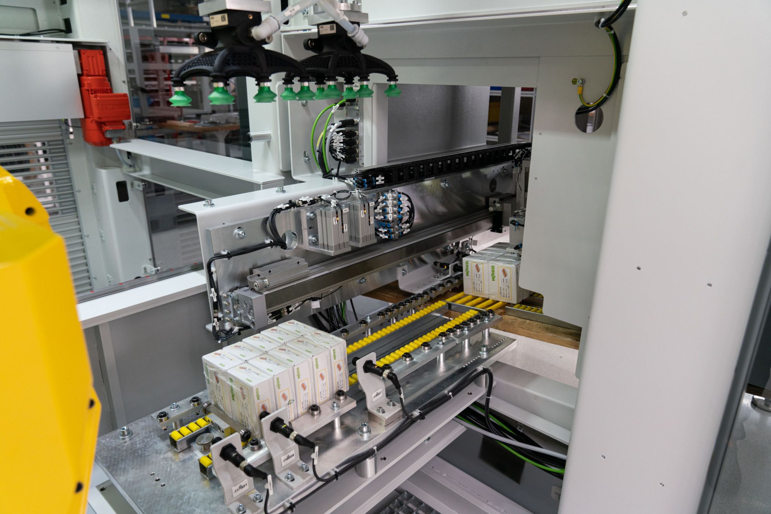 Skalierbare Palettierzelle für Wago 5 250646 bild 5 vereinzelung der gebinde scaled