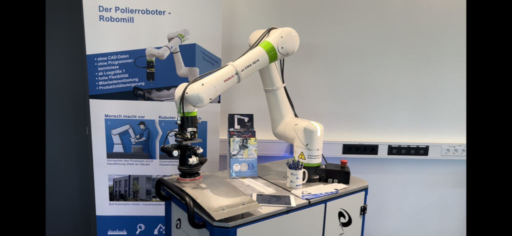 Dass moderne Roboterl&ouml;sungen f&uuml;r Bearbeitungsprozesse in kurzer Zeit einsetzbar sind, konnten Teilnehmer auf den Expert Days live testen.