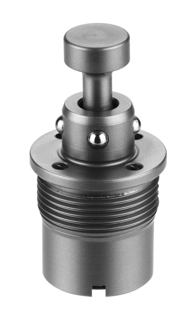 Leichte Kraftpakete 2 Die 28g leichten Nullpunktspannmodule ziehen mit 100N Kraft ein, verschließen und halten die Platte anschließend mit je 1.000N fest.