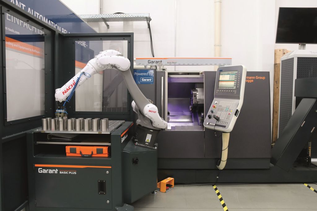 Mannlose Beschickung 1 GARANT Automation Beladesystem Basic Plus mittel