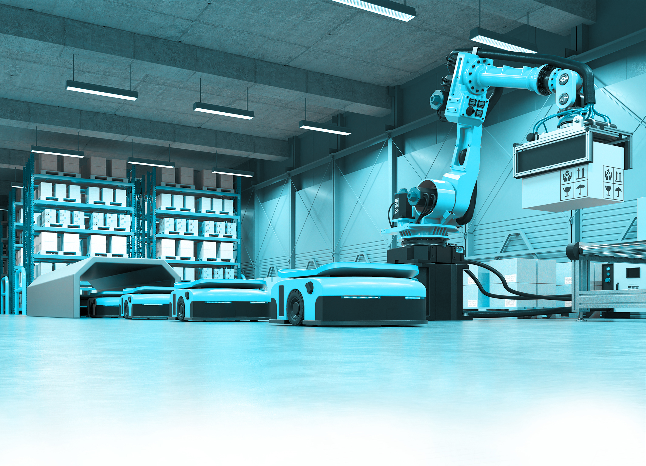 Vom Sechsachser bis zum FTS: Die Zykloidgetriebe von Nabtesco kommen in einer Vielzahl von Robotikanwendungen zum Einsatz.